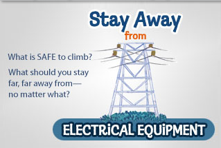 Stay Away from Electrical Equipment